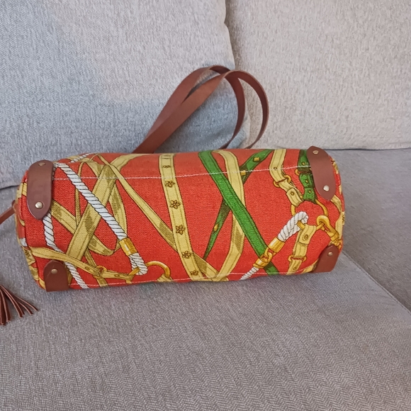 Miu Miu multi color printed canvas and leather shoulders bag - Picture 3 of 11